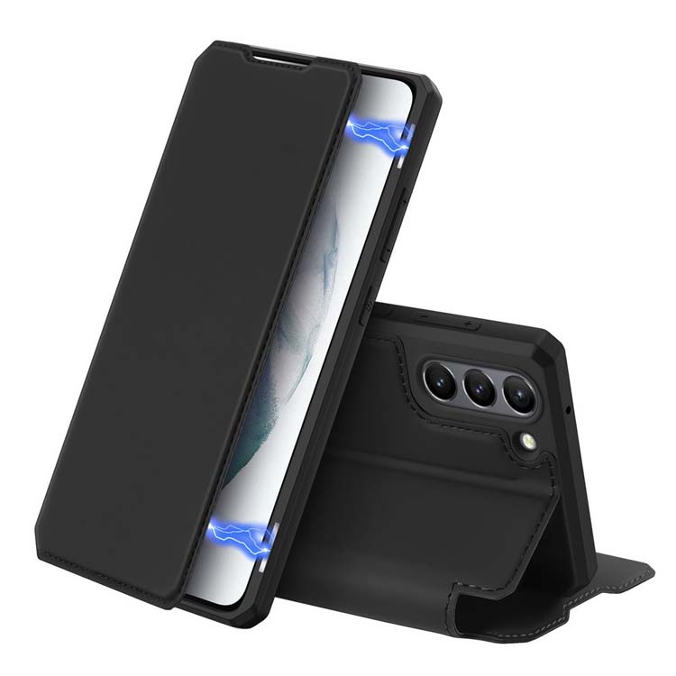Peňaženkové puzdro Dux Ducis Skin X čierne – Samsung Galaxy S21 FE | Kryty na mobil Kryty na mobil | Peňaženkové puzdro Dux Ducis Skin X čierne – Samsung Galaxy S21 FE | Kryty na mobil