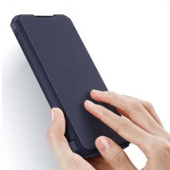 Peňaženkové puzdro Dux Ducis Skin X modré – Samsung Galaxy S21 FE | Kryty na mobil Kryty na mobil | Peňaženkové puzdro Dux Ducis Skin X modré – Samsung Galaxy S21 FE | Kryty na mobil