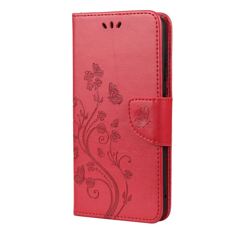 Peňaženkové puzdro Embossing Pattern Motýľ a kvet červené – Samsung Galaxy S21 FE | Kryty na mobil Kryty na mobil | Peňaženkové puzdro Embossing Pattern Motýľ a kvet červené – Samsung Galaxy S21 FE | Kryty na mobil