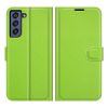 Kryty na mobil | Knižkové puzdro Rhombus žlté – Samsung Galaxy S21 FE | Kryty na mobil