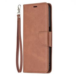 Kryty na mobil | Peňaženkové puzdro Retro Lambskin hnedé – Realme 8 5G | Kryty na mobil