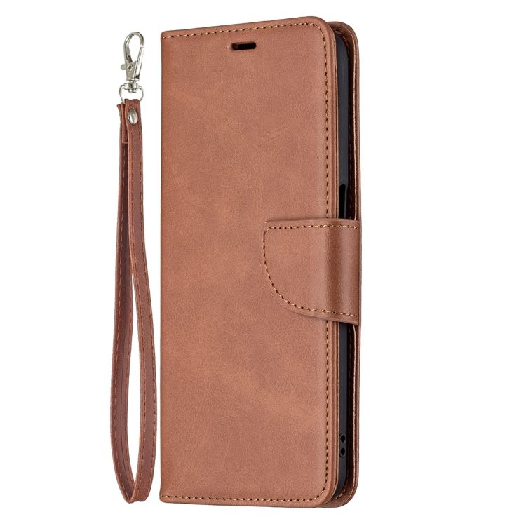 Peňaženkové puzdro Retro Lambskin hnedé – Realme 8 5G | Kryty na mobil Kryty na mobil | Peňaženkové puzdro Retro Lambskin hnedé – Realme 8 5G | Kryty na mobil