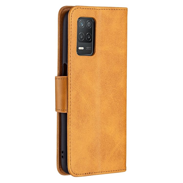 Peňaženkové puzdro Retro Lambskin žlté – Realme 8 5G | Kryty na mobil Kryty na mobil | Peňaženkové puzdro Retro Lambskin žlté – Realme 8 5G | Kryty na mobil