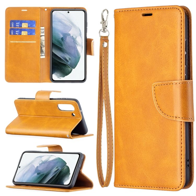 Peňaženkové puzdro Retro Lambskin žlté – Samsung Galaxy S21 FE | Kryty na mobil Kryty na mobil | Peňaženkové puzdro Retro Lambskin žlté – Samsung Galaxy S21 FE | Kryty na mobil