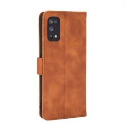 Kryty na mobil | Peňaženkové puzdro Solid hnedé – Realme 7 Pro | Kryty na mobil