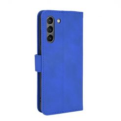 Kryty na mobil | Peňaženkové puzdro Solid modré – Samsung Galaxy S21 FE | Kryty na mobil