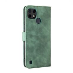 Peňaženkové puzdro Solid zelené – Realme C21Y | Kryty na mobil Kryty na mobil | Peňaženkové puzdro Solid zelené – Realme C21Y | Kryty na mobil