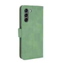 Kryty na mobil | Peňaženkové puzdro Solid zelené – Samsung Galaxy S21 FE | Kryty na mobil