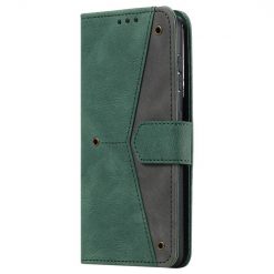 Kryty na mobil | Peňaženkové puzdro Stitchy Book Case zelené – Samsung Galaxy S21 FE | Kryty na mobil