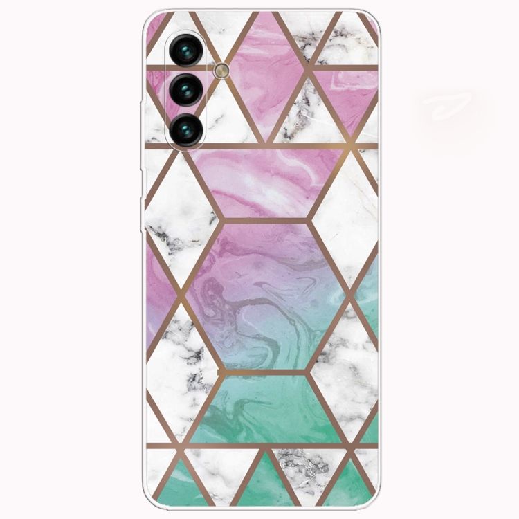 Zadný kryt Abstract Pattern Ružovo-zelený – Samsung Galaxy A13 5G | Kryty na mobil Kryty na mobil | Zadný kryt Abstract Pattern Ružovo-zelený – Samsung Galaxy A13 5G | Kryty na mobil