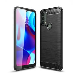 Kryty na mobil | Zadný kryt Carbon Čierny – Motorola Moto E20 / E30 / E40 | Kryty na mobil