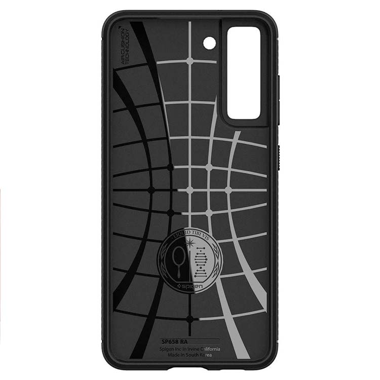 Zadný kryt Spigen Rugged Armor čierny – Samsung Galaxy S21 FE | Kryty na mobil Kryty na mobil | Zadný kryt Spigen Rugged Armor čierny – Samsung Galaxy S21 FE | Kryty na mobil