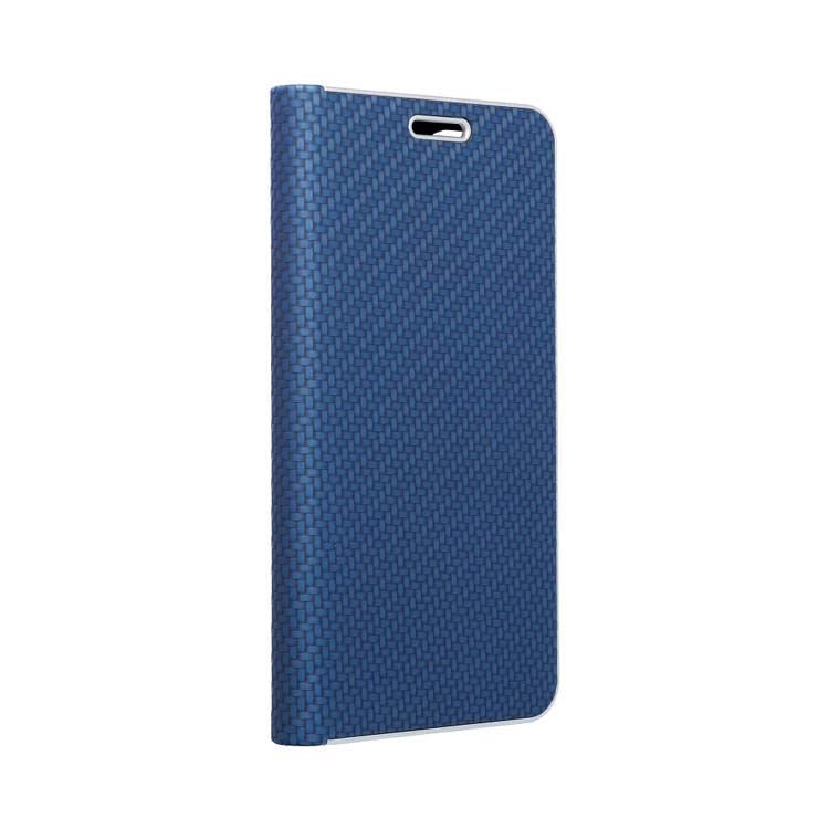 Knižkové puzdro Luna Carbon modré – Samsung Galaxy A53 5G | Kryty na mobil Kryty na mobil | Knižkové puzdro Luna Carbon modré – Samsung Galaxy A53 5G | Kryty na mobil