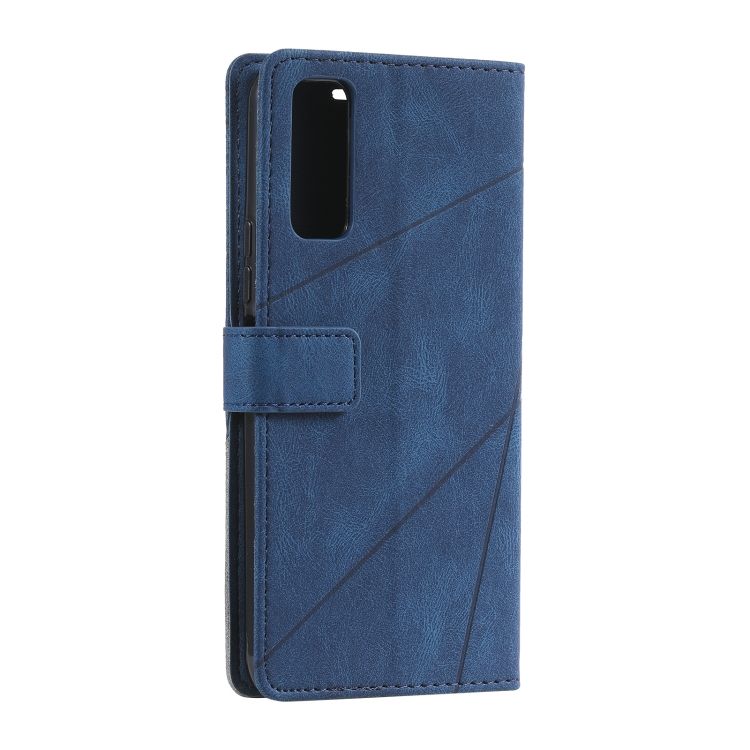 Knižkové puzdro Rhombus modré – Vivo Y20s | Kryty na mobil Kryty na mobil | Knižkové puzdro Rhombus modré – Vivo Y20s | Kryty na mobil