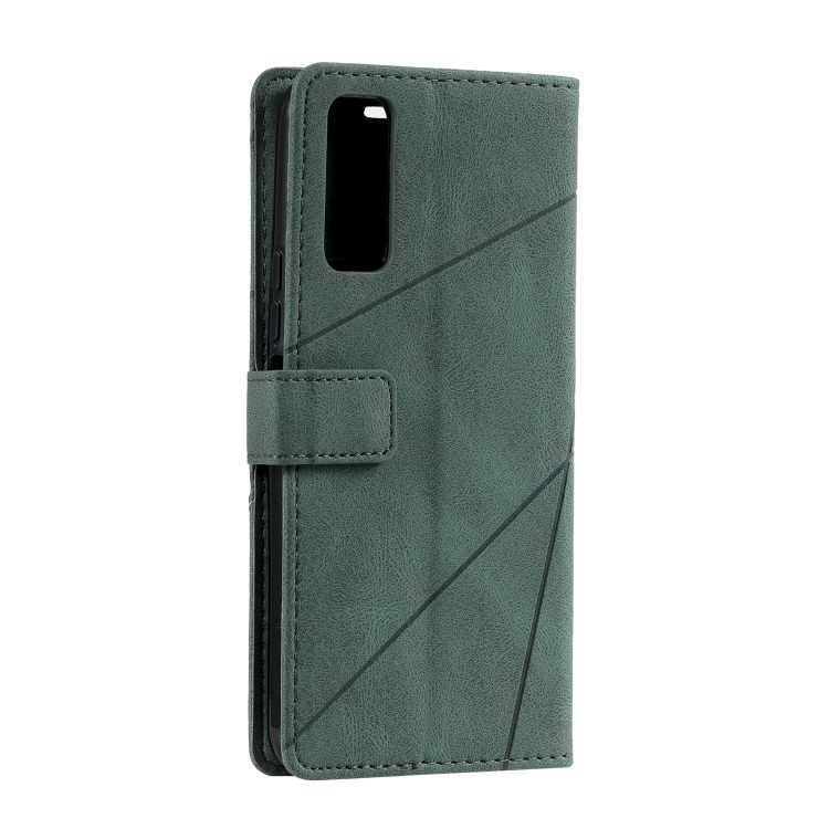Knižkové puzdro Rhombus zelené – Vivo Y20s | Kryty na mobil Kryty na mobil | Knižkové puzdro Rhombus zelené – Vivo Y20s | Kryty na mobil
