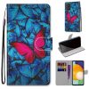 Kryty na mobil | Knižkové puzdro Trendy Cross case Chryzantémy – Samsung Galaxy A53 5G | Kryty na mobil