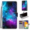 Kryty na mobil | Knižkové puzdro Trendy Cross case Červený motýľ – Samsung Galaxy A53 5G | Kryty na mobil