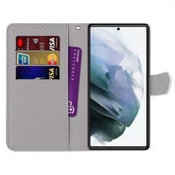 Kryty na mobil | Knižkové puzdro Trendy Cross case Hviezdna obloha – Samsung Galaxy S22 Ultra | Kryty na mobil