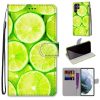 Kryty na mobil | Knižkové puzdro Trendy Cross case Fluorescenčná voda – Samsung Galaxy S22 Ultra | Kryty na mobil
