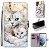 Kryty na mobil | Knižkové puzdro Trendy Cross case Sexy žena – Samsung Galaxy S22 Ultra | Kryty na mobil