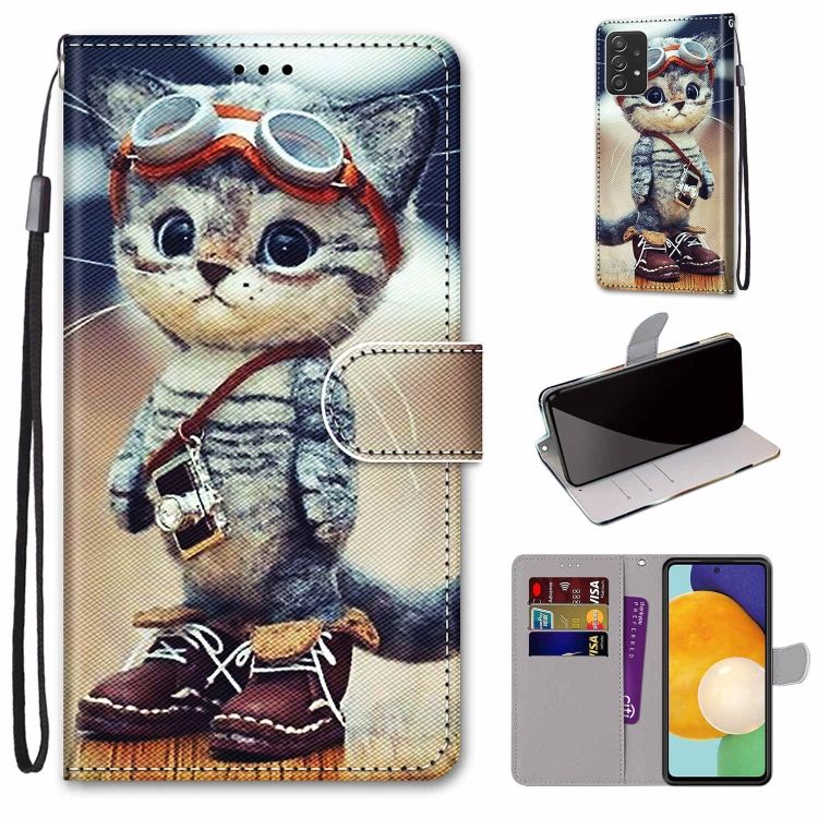 Knižkové puzdro Trendy Cross case Mačka – Samsung Galaxy A53 5G | Kryty na mobil Kryty na mobil | Knižkové puzdro Trendy Cross case Mačka – Samsung Galaxy A53 5G | Kryty na mobil