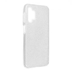 Ligotavý Kryt Forcell Shining strieborný – Samsung Galaxy A53 5G