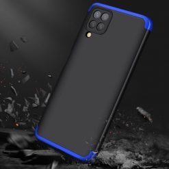 Kryty na mobil | Ochranný kryt 360 Protection čierno-modrý – Samsung Galaxy A12 / M12 | Kryty na mobil