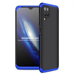 Kryty na mobil | Ochranný kryt 360 Protection čierno-modrý – Samsung Galaxy A12 / M12 | Kryty na mobil