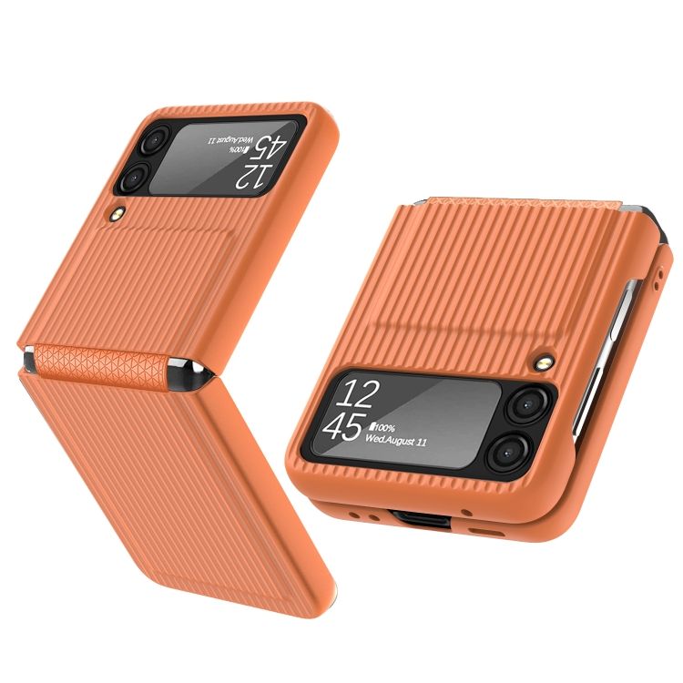 Odolný Kryt GKK Striped case oranžový – Samsung Galaxy Z Flip 3 | Kryty na mobil Kryty na mobil | Odolný Kryt GKK Striped case oranžový – Samsung Galaxy Z Flip 3 | Kryty na mobil