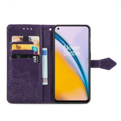 Peňaženkové puzdro Embossing Pattern Mandala Flower fialové – OnePlus Nord 2 5G | Kryty na mobil Kryty na mobil | Peňaženkové puzdro Embossing Pattern Mandala Flower fialové – OnePlus Nord 2 5G | Kryty na mobil