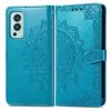 Peňaženkové puzdro Embossing Pattern Mandala Flower zelené – OnePlus Nord 2 5G | Kryty na mobil Kryty na mobil | Peňaženkové puzdro Embossing Pattern Mandala Flower zelené – OnePlus Nord 2 5G | Kryty na mobil