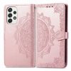 Peňaženkové puzdro Embossing Pattern Mandala Flower čierne – Samsung Galaxy A53 5G | Kryty na mobil Kryty na mobil | Peňaženkové puzdro Embossing Pattern Mandala Flower čierne – Samsung Galaxy A53 5G | Kryty na mobil
