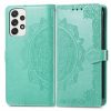 Peňaženkové puzdro Embossing Pattern Mandala Flower sivé – Samsung Galaxy A53 5G | Kryty na mobil Kryty na mobil | Peňaženkové puzdro Embossing Pattern Mandala Flower sivé – Samsung Galaxy A53 5G | Kryty na mobil