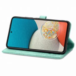 Peňaženkové puzdro Embossing Pattern Mandala Flower zelené – Samsung Galaxy A53 5G | Kryty na mobil Kryty na mobil | Peňaženkové puzdro Embossing Pattern Mandala Flower zelené – Samsung Galaxy A53 5G | Kryty na mobil