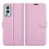 Peňaženkové puzdro Litchi tmavoružové – OnePlus Nord 2 5G | Kryty na mobil Kryty na mobil | Peňaženkové puzdro Litchi tmavoružové – OnePlus Nord 2 5G | Kryty na mobil