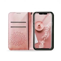 Kryty na mobil | Peňaženkové puzdro Mezzo mandala ružové – Samsung Galaxy A53 5G | Kryty na mobil