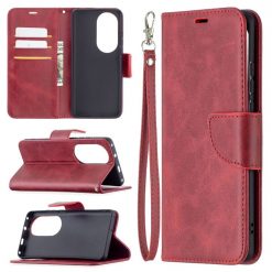 Peňaženkové puzdro Retro Lambskin červené – Huawei P50 Pro | Kryty na mobil Kryty na mobil | Peňaženkové puzdro Retro Lambskin červené – Huawei P50 Pro | Kryty na mobil