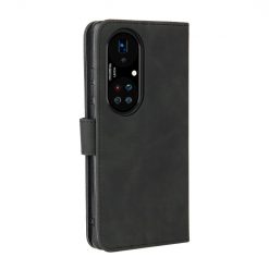Kryty na mobil | Peňaženkové puzdro Solid čierne – Huawei P50 Pro | Kryty na mobil