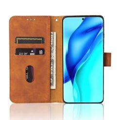 Peňaženkové puzdro Solid hnedé – Huawei P50 Pro | Kryty na mobil Kryty na mobil | Peňaženkové puzdro Solid hnedé – Huawei P50 Pro | Kryty na mobil