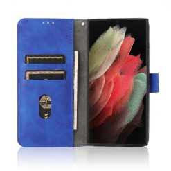 Peňaženkové puzdro Solid modré – Samsung Galaxy S22 Ultra | Kryty na mobil Kryty na mobil | Peňaženkové puzdro Solid modré – Samsung Galaxy S22 Ultra | Kryty na mobil