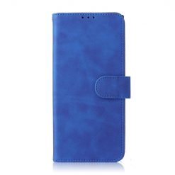 Peňaženkové puzdro Solid modré – Samsung Galaxy S22 Ultra