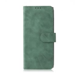 Kryty na mobil | Peňaženkové puzdro Solid zelené – Samsung Galaxy S22 Ultra | Kryty na mobil