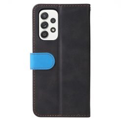 Kryty na mobil | Peňaženkové puzdro Stitching čierno-modré – Samsung Galaxy A53 5G | Kryty na mobil