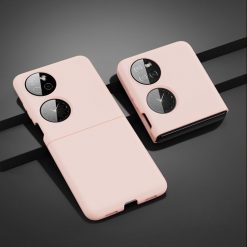 Plastový kryt Ultra-thin folding ružový – Huawei P50 Pocket