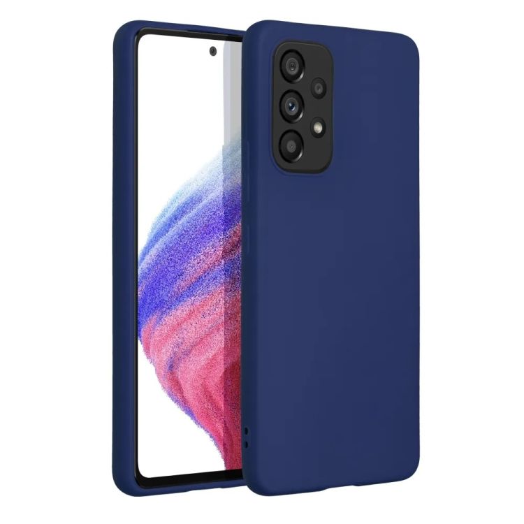 Silikónový kryt Soft case modrý – Samsung Galaxy A53 5G | Kryty na mobil Kryty na mobil | Silikónový kryt Soft case modrý – Samsung Galaxy A53 5G | Kryty na mobil