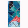 Kryty na mobil | Zadný kryt Abstract Pattern Odtiene fialovej – Samsung Galaxy S22 Ultra | Kryty na mobil