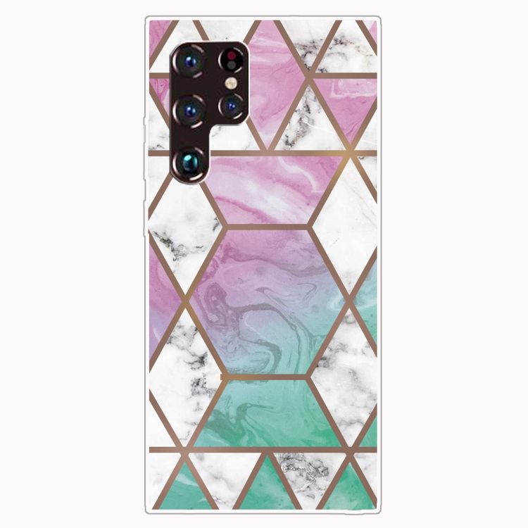 Zadný kryt Abstract Pattern Ružovo-zelený – Samsung Galaxy S22 Ultra | Kryty na mobil Kryty na mobil | Zadný kryt Abstract Pattern Ružovo-zelený – Samsung Galaxy S22 Ultra | Kryty na mobil