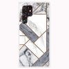 Kryty na mobil | Zadný kryt Abstract Pattern Mramor s prvkami bronzu – Samsung Galaxy S22 Ultra | Kryty na mobil