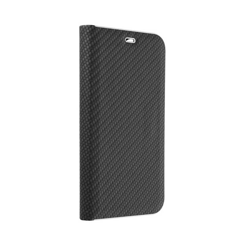 Knižkové puzdro Luna Carbon čierne – Samsung Galaxy A33 5G | Kryty na mobil Kryty na mobil | Knižkové puzdro Luna Carbon čierne – Samsung Galaxy A33 5G | Kryty na mobil