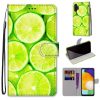 Kryty na mobil | Knižkové puzdro Trendy Cross case Fluorescenčná voda – Samsung Galaxy A13 (4G) | Kryty na mobil